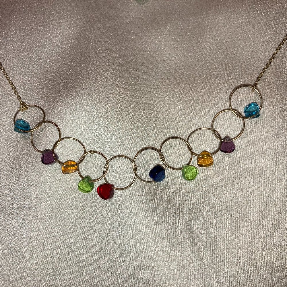Colorful Circle Necklace